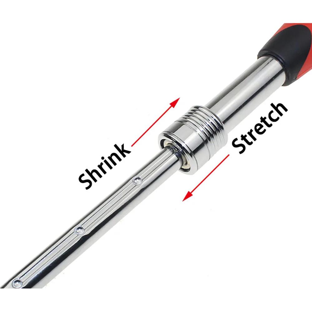 72 Teeth High Torque Crv Ratchet Torque Wrench 1/2“ 3/8” 1/4” Allen Wrench Length Extension Socket Wrench Auto Repair Tools