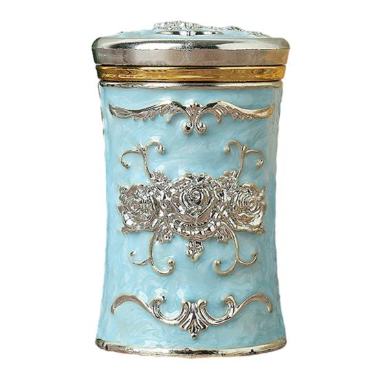 Коробка для зубочисток в европейском стиле, большая емкость, пластиковый роскошный органайзер для зубочисток, настольный декор для дома