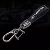 Новый! Автомобильный брелок для ключей с вращением на 360 градусов, металлическое кольцо, цепочка с логотипом и кулоном, прочный брелок с защитой от потери