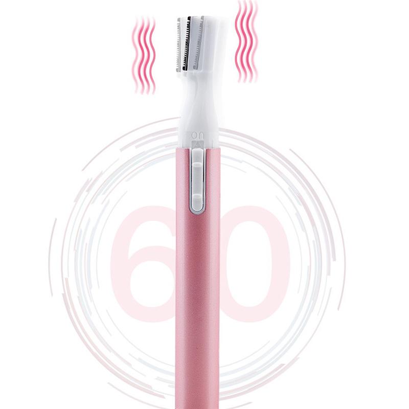 Электрический триммер для бровей Мини бритва для удаления волос Бритва для лица Удаление волос на лице и шее Размытие губ Тело Руки и ноги