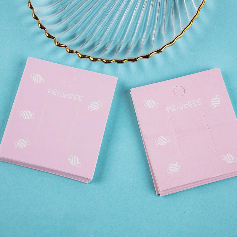 Hair Clip Paper Cards Hair Accessories Jewelry Display Card Hair Clip