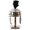 Roman Centurion Helmet Armor with Black Plume Antique Replica