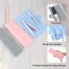 Silicone Hair Curler Storage Bag 2 In 1 Heat Resistant Mat  for Hair Care Tool