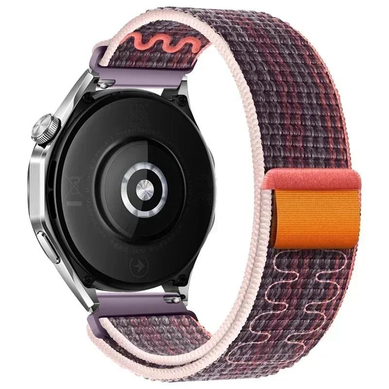 20mm/22mm Nylon Strap For Amazfit T-Rex3 Pro 44/48mm Braided Bracelet Band For Amazfit /Active 2 square/Bip 6/Balance 2/Helio Belt