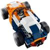 LEGO Creator 3 in 1 Car Model, Sunset Racing Track Building Blocks 221 Pcs 31089