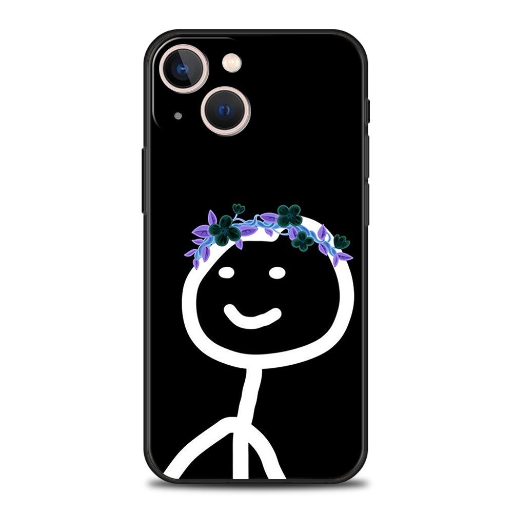 Забавный милый мультяшный матчмэн для iPhone 11, 12, 13, 15, 14 Pro Max, чехол для телефона X XR XS 7, 8 Plus SE, 2020, роскошный мягкий чехол, принципиально