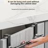 Punch-free Towel Rod Rag Hanger Door Hanging Towel Racks New Over Cabinet Towel Rack