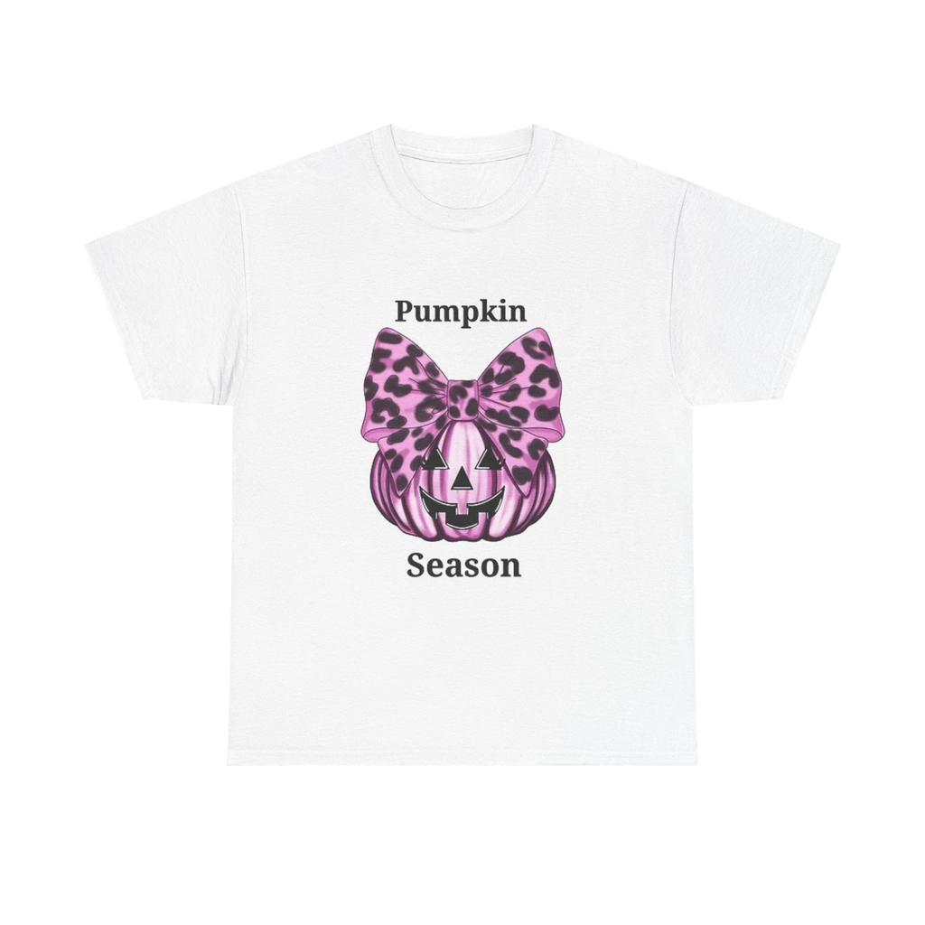 Men's and Women's T-shirts Pumpkin Season Graphic