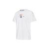 Embroidered Logo Crew Neck T-Shirt Men Tops White 532093-01