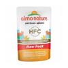 Pâtée Pour Chat - Almo Nature - HFC Raw Pack - 6 Sachets De 55 G - Saveur Poulet Et Jambon - Adulte