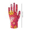12Pairs Nylon Labor Gloves Non-Slip Work Gloves Palm-Coated Gardening Gloves Planting Yard Cleaning Palm