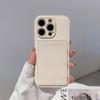 Кошелек для карт с узором личи Подходит для телефона 16pm Чехол для iPhone15 Простой 14/13 Мобильная защитная крышка