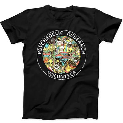 Psychedelic Research Volunteer Terence Mckenna Mushroom Gift Tee T Shirt 2