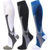 Compression Socks Fit For Sports Black Compression Socks Anti Fatigue Pain Relief Knee High Stockings Men Women