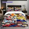 Captain Tsubasa Series Bedding 1 Duvet Cover 2 Pillowcase Without Core Christmas Birthday Gift Bedding Set Soft And Comfortable