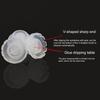 100Pcs/Bag Glue Cup Portable Beauty Accessory Long Usage Term Useful Eyelashes Quick Flowering Holder Stand for Household