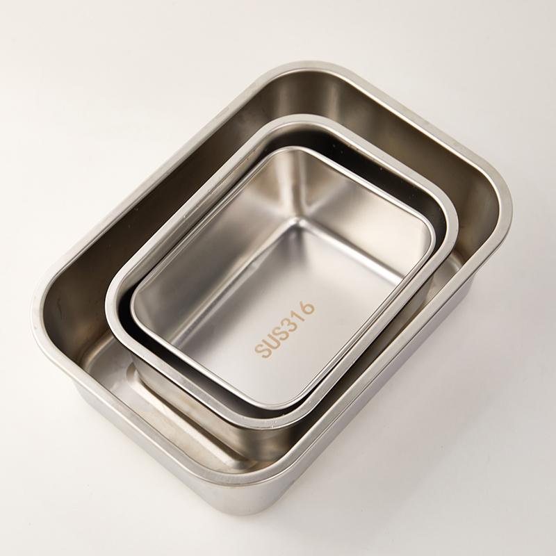 3/2/1/0,6 л нержавеющая сталь холодильник ящик для хранения продуктов с пластиковой крышкой готовить еду свежесть сохранение коробка пикник коробка