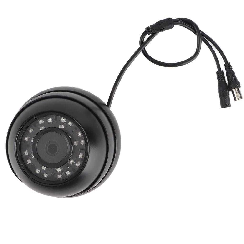 Купольная камера видеонаблюдения 1080p AHD Камера Наблюдение Система NTSC для Автобуса Лодки Автомобиля (черный ) черный