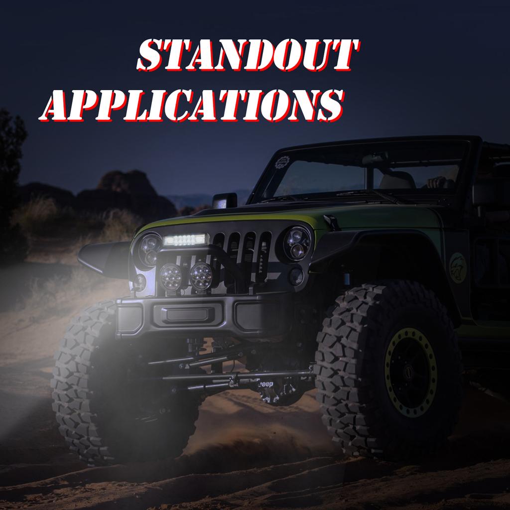 2 шт. 6-дюймовые светодиодные капсулы, светодиодная панель рабочего освещения 60 Вт, противотуманные фары, водонепроницаемые прожекторы и точечные светильники