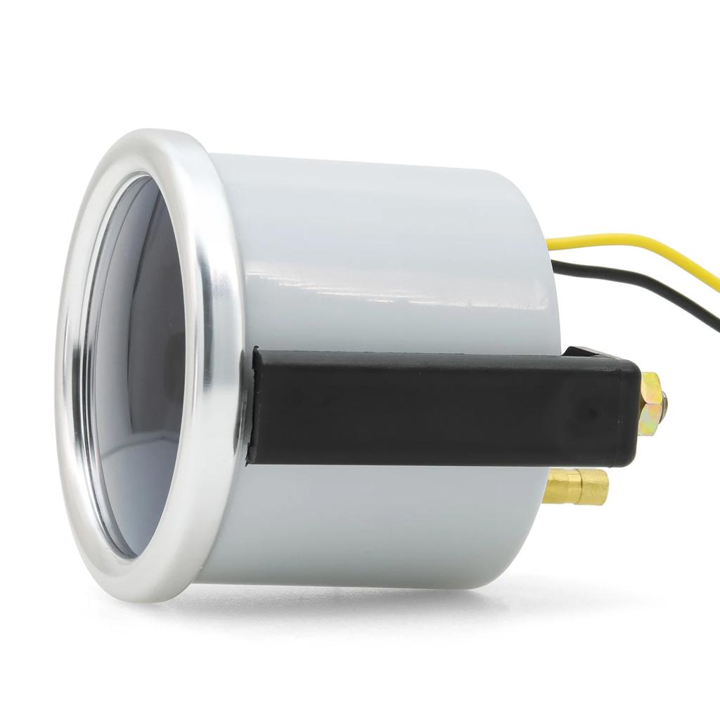 3.0 BAR Universal Smoke Len Turbo Boost Mechanical Car Wthie LED Gauge -1~0~3Bar Turbo Boost Meter 12V