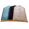 Cross-Border Prayer Carpet Flannel Floor Mat - Irregular Shape, Custom Print, Thick Cushion for Living Room