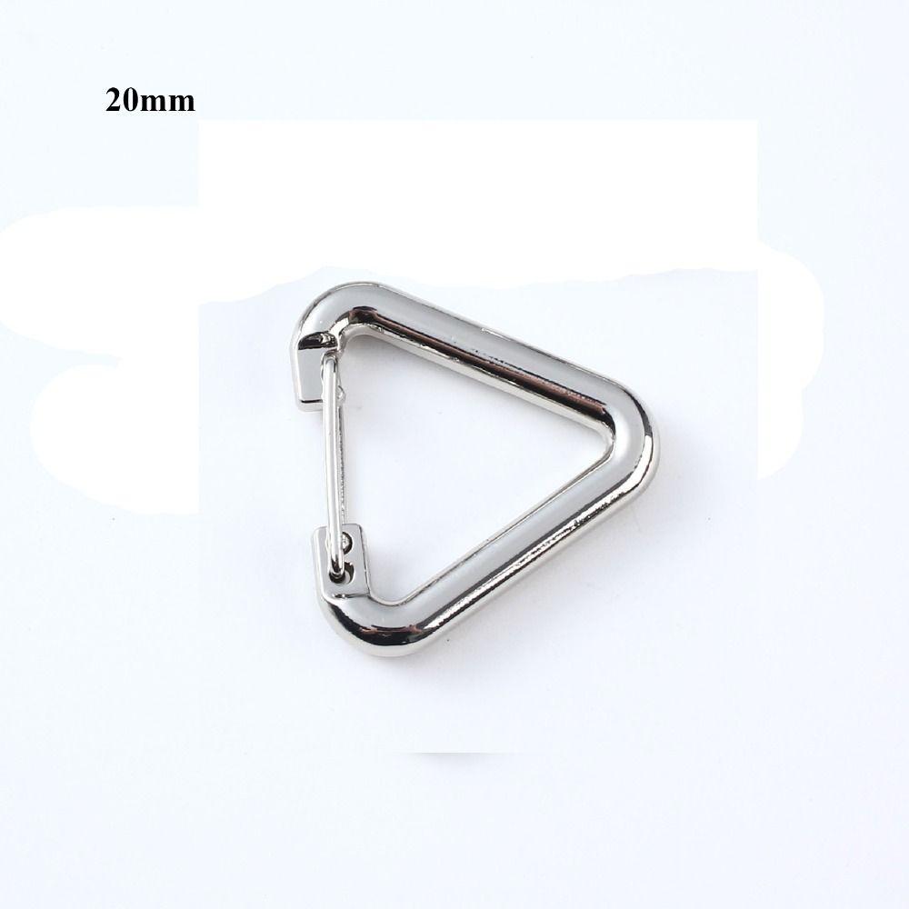 Triangle Outdoor Snap Clip 20/25mm Bottle Hook High Quality Camping Hiking Keychain Outdoor Tool