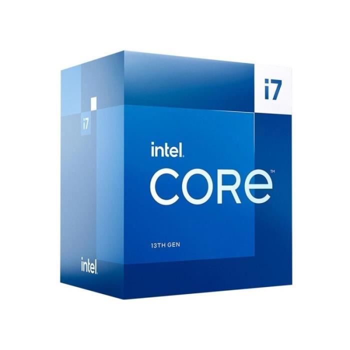 Processeur - Intel - Core i7-13700F - 3,6 GHz - 512 Go - 14 coeurs
