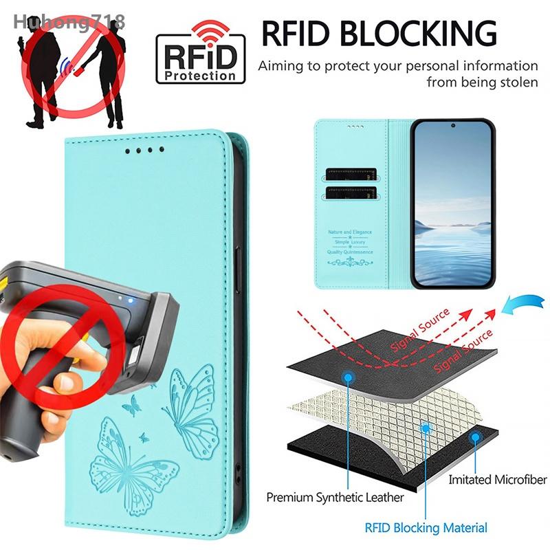 For TCL K23 K24 T506D T509K T510SPP T5094 T602DL T701DL Magnetic Flip Leather Case Coverage Shockproof Cover Wireless Charging Card Slot Holder