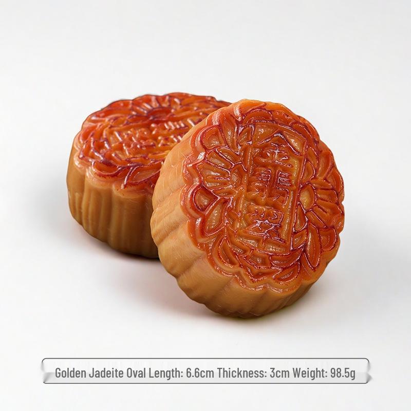 Red Bean Mooncake Simulation Toy - Children's Role-Play & Mid-Autumn Festival Decoration
