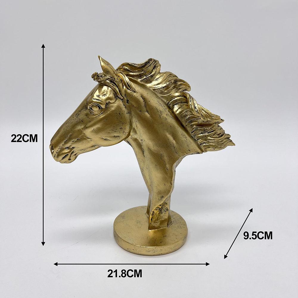 Horse Statue Elegant Resin Horse Sculpture for Home Office Decor Symbol of Freedom Strength Gift for Animal Lovers & Collectors