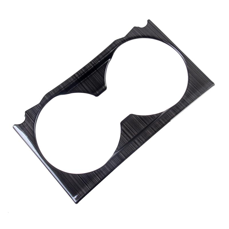 Для Mazda Cx-5 Cx5 2017 2018    Внутренний Подстаканник для воды Задняя Рамка Чехол Декоративная Накладка Наклейка Аксессуары