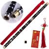 HEARTST Bamboo Flute, F Key, Nebuta Flute, 8-Hole Pluggable Bamboo Flute, Traditional Chinese Handmade Musical Woodwind Instrument, Key F, Includes Fr