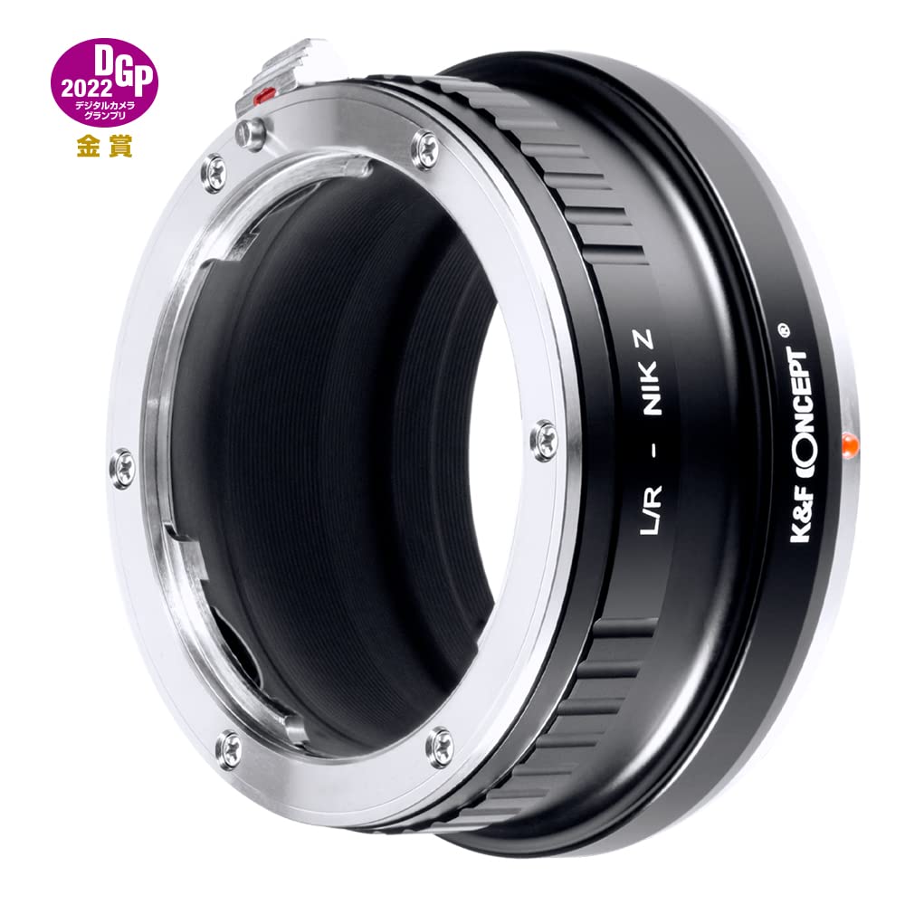 Concept Z Manual Focus Lens Mount Adapter for Nikon Z Mount Lenses to Leica R Mount Compatible with Nikon ZF Z8 Cameras K&F L/R-NIK Lenses,