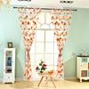 Romantic Bedroom Window Flower Pattern Sheer Curtain Drape Room Divider Home Decor