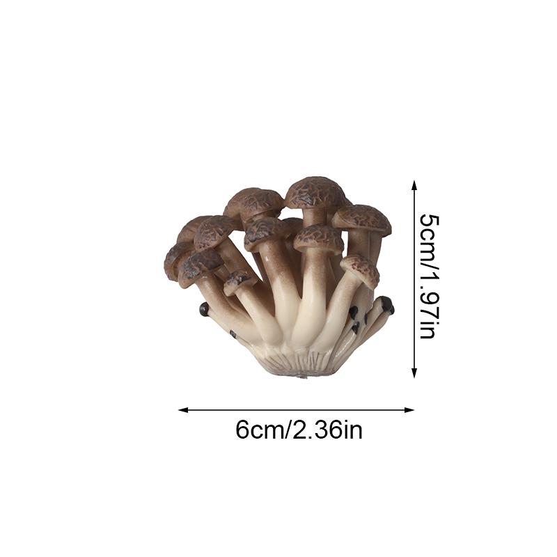 1PC Simulated Mushroom Refrigerator Patch 3D Mushroom Fridge Magnets Home Decoration 11 Styles