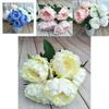 Luxury Faux Peony Flower Arrangement With Diy Home Decor And Event Use