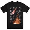 Унисекс Хлопковая Футболка Evanescence для Взрослых Synthesis