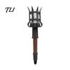 Led Fake Flame Torch Medieval Wall Lamp, LED Handheld Light, Retro Realistic Simulation Light for Halloween Party Decor, Mardi Gras Vintage Style