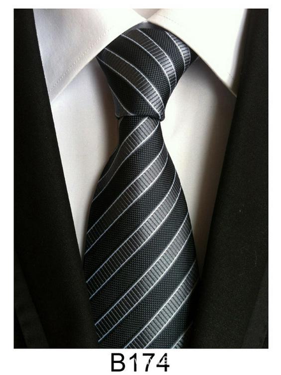 Мужской галстук ручной работы из полиэстерового шелка – повседневный, официальный или профессиональный