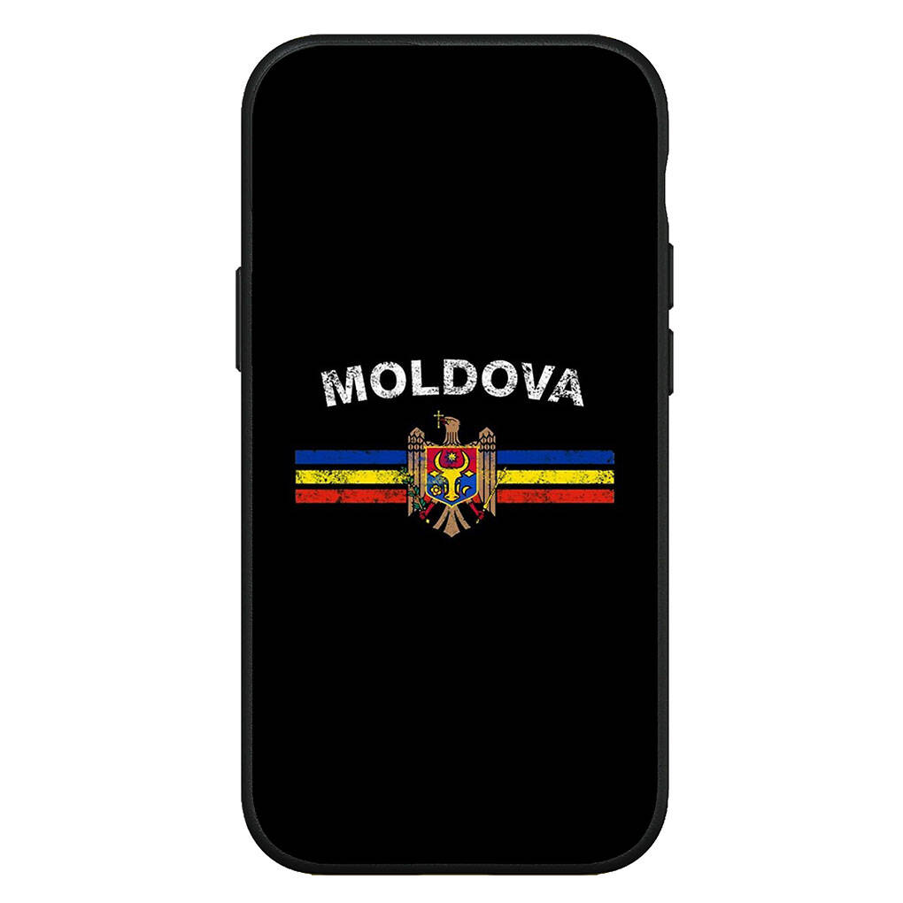 for iPhone 17 16 15 Xiaomi Poco F7 F8 X7 X6 X5 F5 C85 C75 C71 M8 Redmi Note 14 13 12 11 Pro Max 14C 13C 15C A3 A4 9C Phone Case Moldova Flag Cover