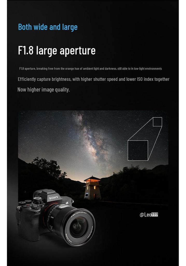 Viltrox 16mm F1.8 Автофокусный Полнокадровый Широкоугольный Объектив для Беззеркальных Камер с Креплением E/Z