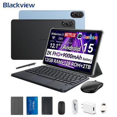 Blackview MEGA 2 Комплект Планшет Android 15 4G 12-дюймовый 8 ГБ ОЗУ 128 ГБ ПЗУ Widevine L1
