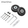 Замена DIY Замена колес Запчасти для чемодана Оси Роликовый комплект для ремонта колес Дорожные колеса для багажа
