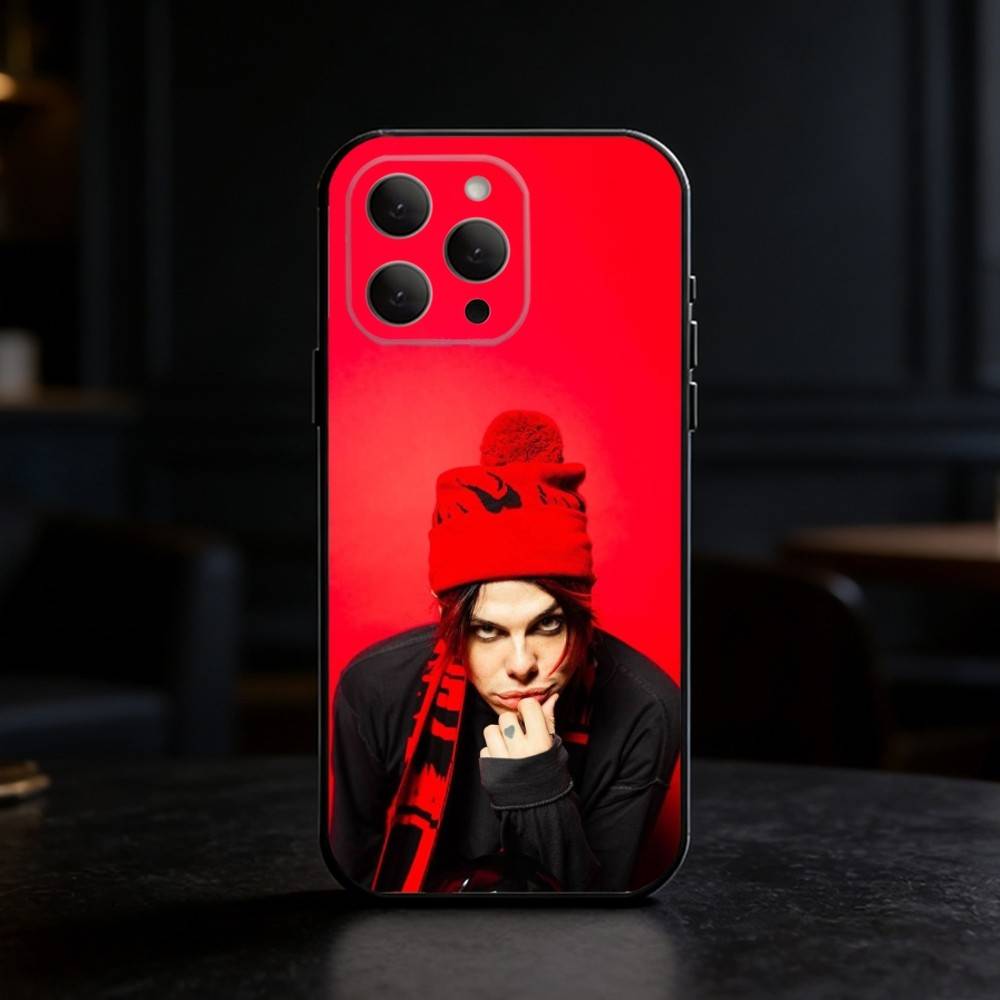 R-Rock Y-Yungblud Phone Case For iPhone 17,16,15,14,13,12,11 Plus,Pro Max,SE4Soft Silicone Black Cover