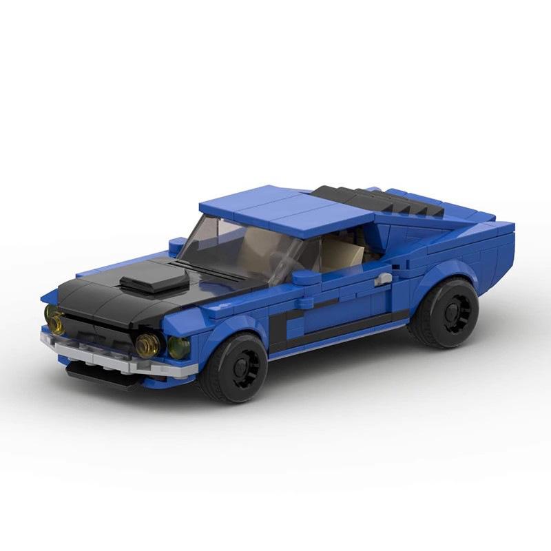 MOC-96038 Футама Босс 302 Гоночная Скорость8 Сетка Автомобиль Набор для Сборки Строительных Блоков