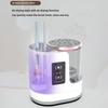Электрический очиститель для кистей для макияжа, съемный USB, автоматическая машина для чистки косметических кистей, многофункциональный держатель для сушки кистей для макияжа, контейнер для мытья инструментов
