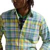 Рубашка в клетку Оксфорд с длинным рукавом Classic Fit мужская Polo Ralph Lauren 710966427-002