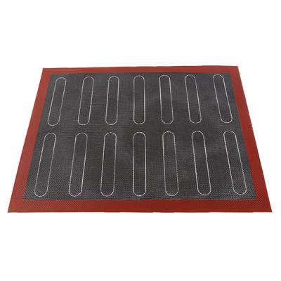 Нескользящий микроперфорированный коврик для духовки, силиконовый коврик для выпечки печенья, макарон, пиццы, торта, противень