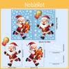 Stickers Window Holiday With Pvc Snowflakes Penguins And Santa For Christmas
