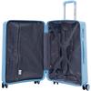 Wings Cockatiel Medium Suitcase Polypropylene 24" Light Blue